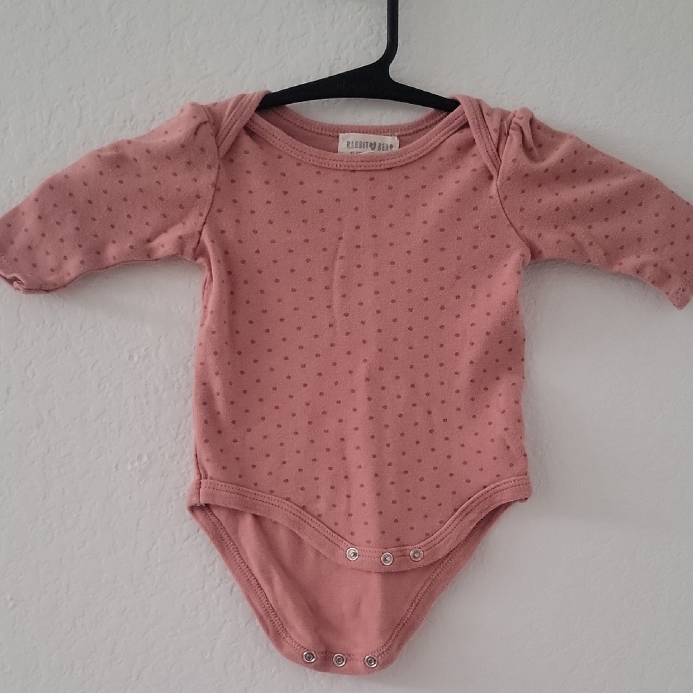 Pink Polka Dot Kids One Piece